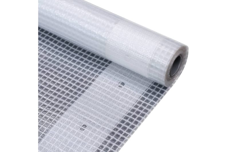 Leno presenning 2 st 260 g/m² 2x4 m vit - Vit - Utemöbler - Dynförvaring & möbelskydd - Presenningar