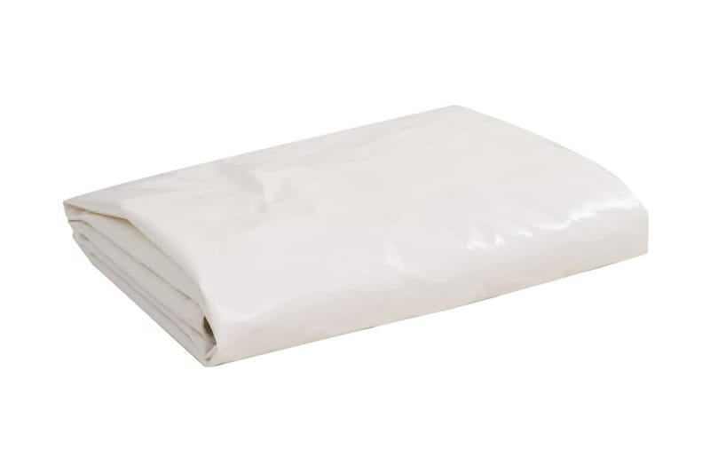Presenning 650 g/m² 3x5 m vit - Vit - Utemöbler - Dynförvaring & möbelskydd - Presenningar