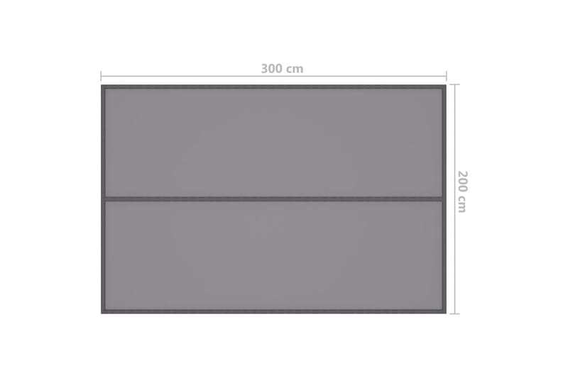 Tarp 3x2 m grå - Grå - Presenningar