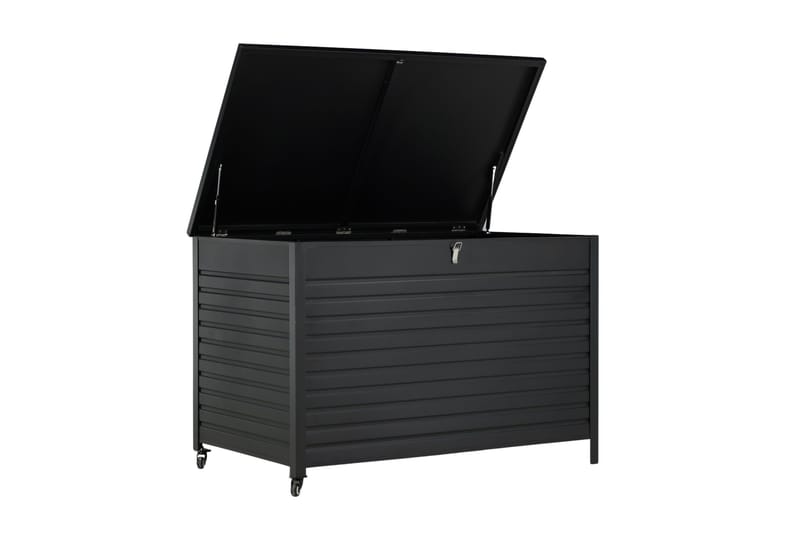 Tiana Dynförvaring 150x90 cm - Svart - Utemöbler - Dynförvaring & möbelskydd - Dynboxar & dynlådor