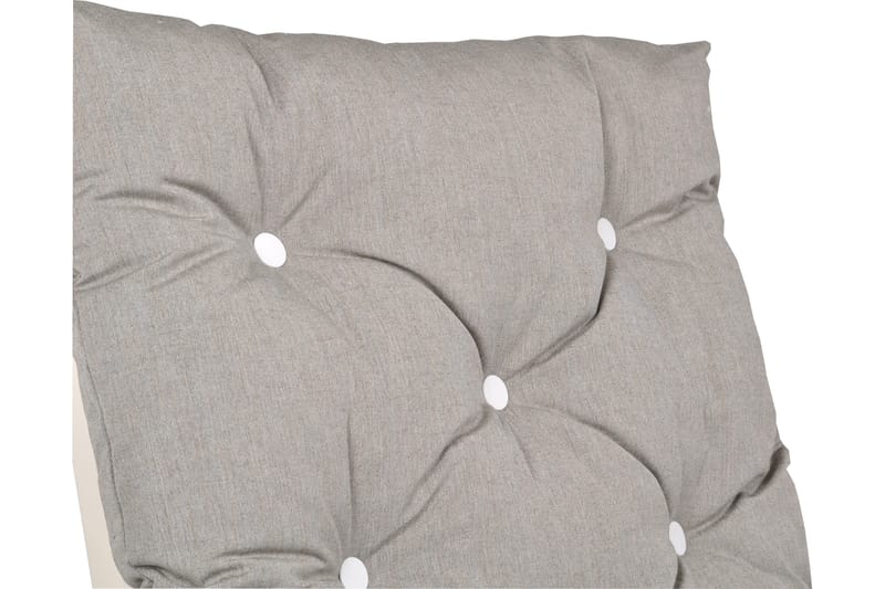 Askgrå Högvik flock - Grå - Utemöbler - Dynor - Övriga dynor