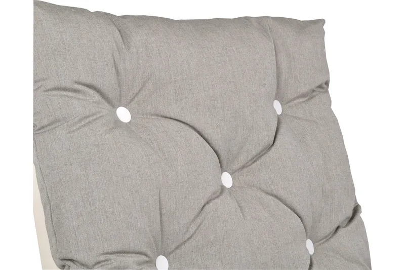 Askgrå Högvik flock - Grå - Utemöbler - Dynor - Övriga dynor