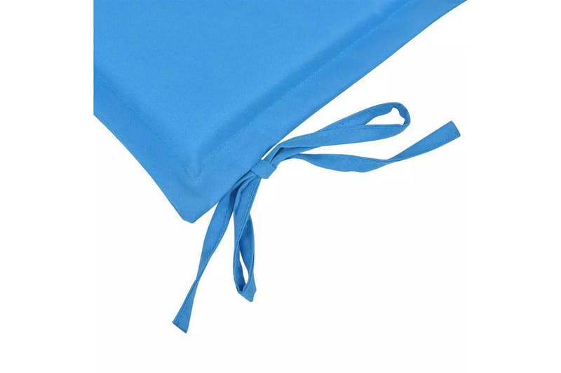 Bänkdyna för trädgården 100x50x3 cm blå - Blå - Utemöbler - Dynor - Soffdynor & bänkdynor utemöbler