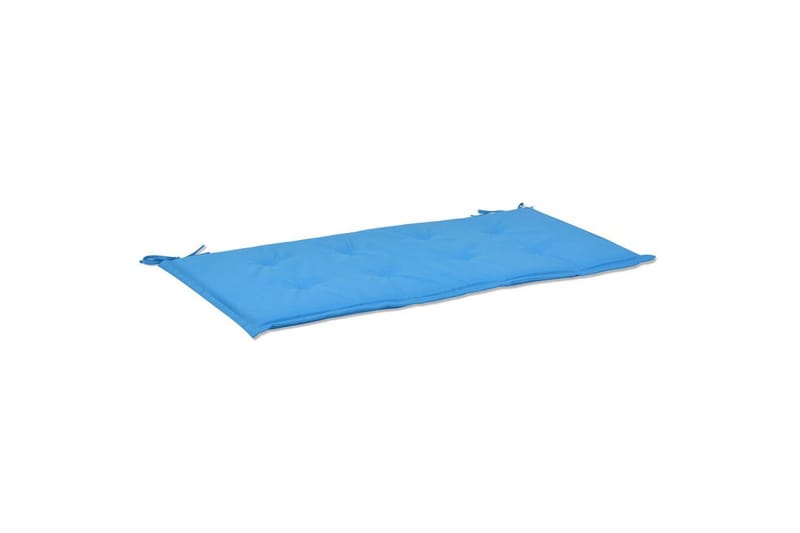 Bänkdyna för trädgården 100x50x3 cm blå - Blå - Utemöbler - Dynor - Soffdynor & bänkdynor utemöbler