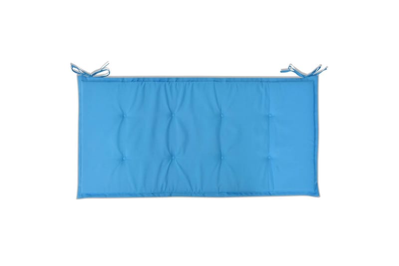 Bänkdyna för trädgården 100x50x3 cm blå - Blå - Utemöbler - Dynor - Soffdynor & bänkdynor utemöbler