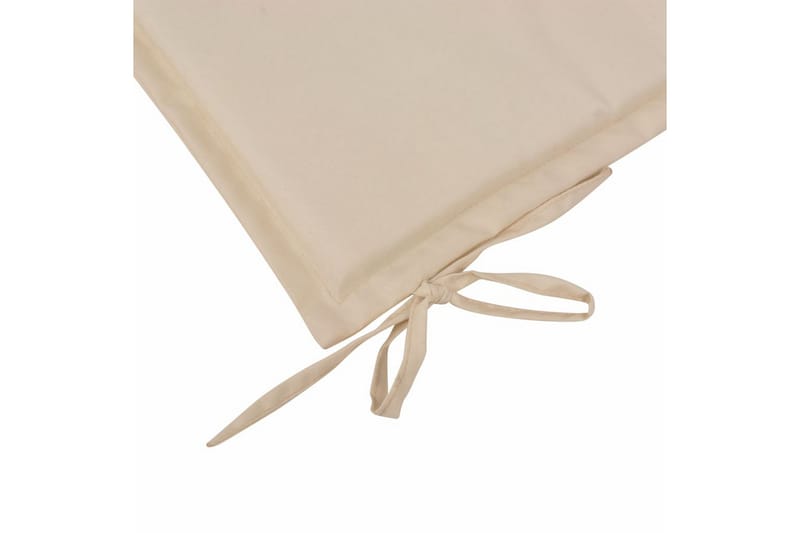 Bänkdyna för trädgården 100x50x3 cm gräddvit - Vit - Utemöbler - Dynor - Soffdynor & bänkdynor utemöbler