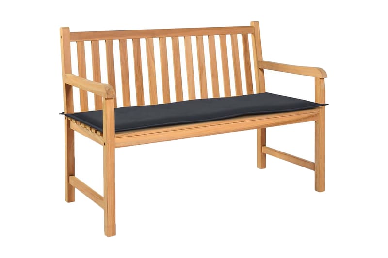 Bänkdyna för trädgården 120x50x3 cm antracit - Grå - Utemöbler - Dynor - Soffdynor & bänkdynor utemöbler