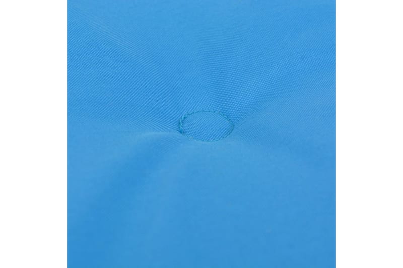 Bänkdyna för trädgården 120x50x3 cm blå - Blå - Utemöbler - Dynor - Soffdynor & bänkdynor utemöbler