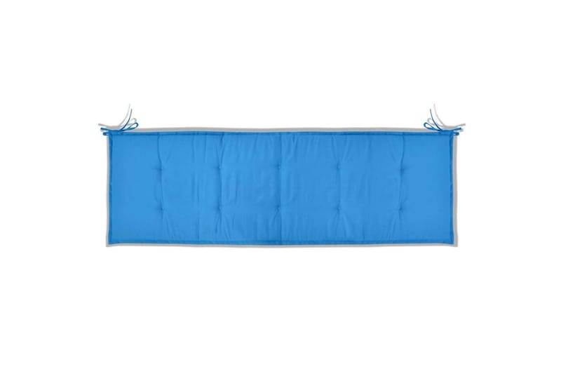 Bänkdyna för trädgården 150x50x3 cm blå - Blå - Utemöbler - Dynor - Soffdynor & bänkdynor utemöbler