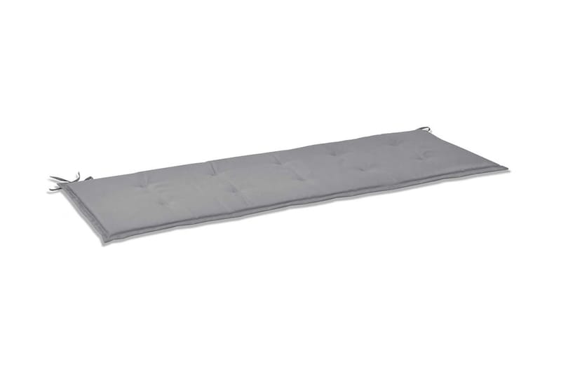 Bänkdyna för trädgården 150x50x3 cm grå - Grå - Utemöbler - Dynor - Soffdynor & bänkdynor utemöbler