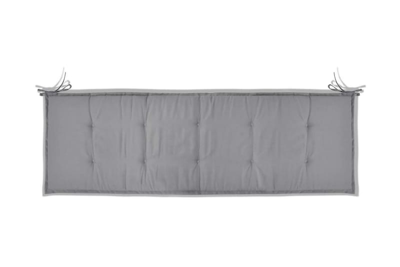 Bänkdyna för trädgården 150x50x3 cm grå - Grå - Utemöbler - Dynor - Soffdynor & bänkdynor utemöbler