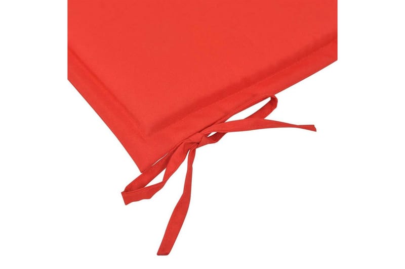 Bänkdyna för trädgården 180x50x3 cm röd - Röd - Utemöbler - Dynor - Soffdynor & bänkdynor utemöbler