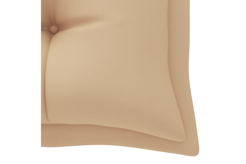 Bänkdyna för trädgården beige 180x50x7 cm tyg - Beige - Möbler - Tillbehör & accessoarer - Tillbehör stolar