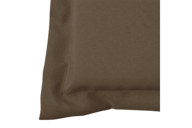 Bänkdyna för trädgården taupe 100x50x3 cm - Brun - Utemöbler - Dynor - Soffdynor & bänkdynor utemöbler