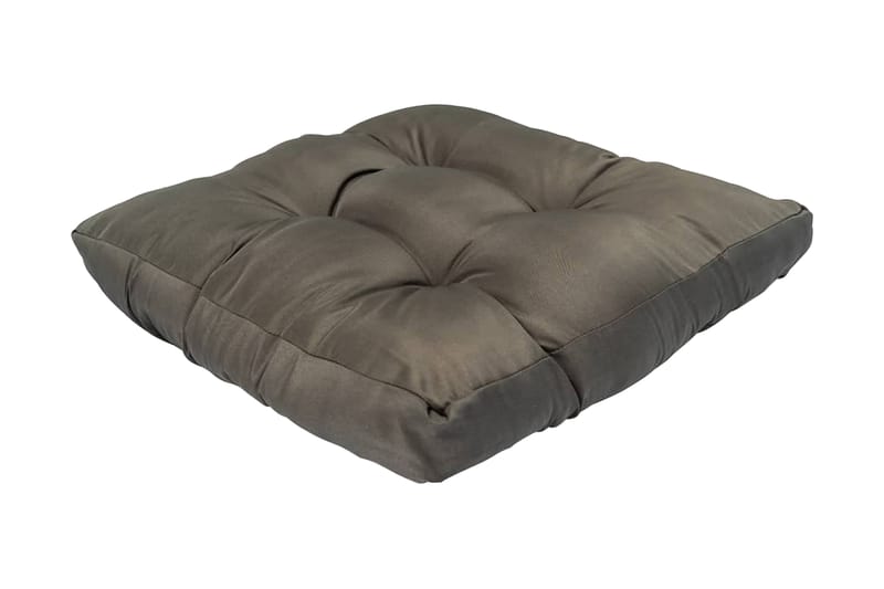 Dynor till pallsoffa 3 st grå polyester - Soffdynor & bänkdynor utemöbler