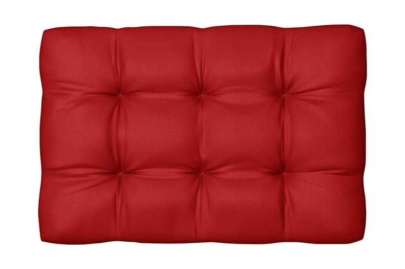 Dyna till pallsoffa röd 120x80x10 cm - Röd - Utemöbler - Dynor - Soffdynor & bänkdynor utemöbler