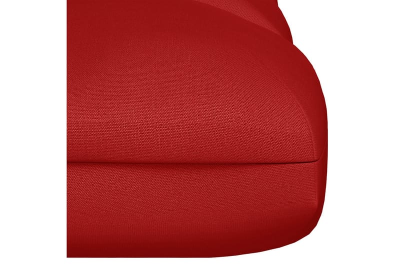 Dyna till pallsoffa röd 120x80x10 cm - Röd - Utemöbler - Dynor - Soffdynor & bänkdynor utemöbler