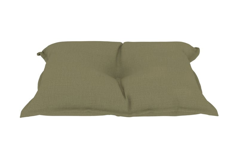 Dynor till pallsoffa 3 st beige tyg - Beige - Utemöbler - Dynor - Soffdynor & bänkdynor utemöbler