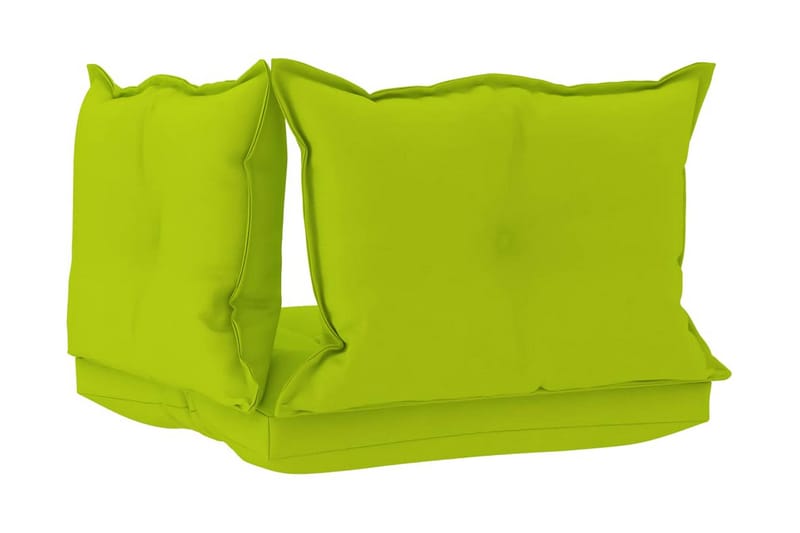 Dynor till pallsoffa 3 st ljusgrön tyg - Grön - Soffdynor & bänkdynor utemöbler