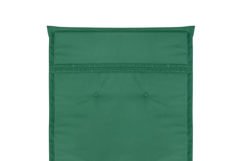 Stolsdynor för trädgården 4 st 120x50x3 cm grön - Grön - Utemöbler - Dynor - Soffdynor & bänkdynor utemöbler