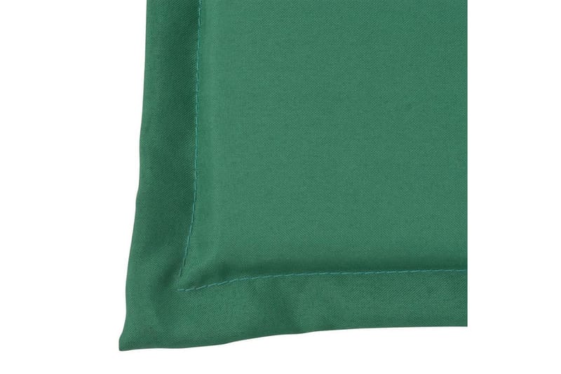 Stolsdynor för trädgården 4 st 120x50x3 cm grön - Grön - Utemöbler - Dynor - Soffdynor & bänkdynor utemöbler