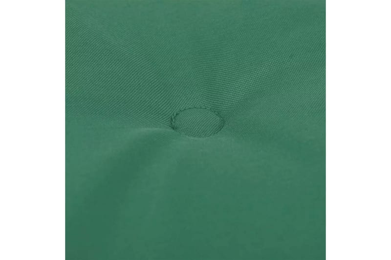 Stolsdynor för trädgården 4 st 120x50x3 cm grön - Grön - Utemöbler - Dynor - Soffdynor & bänkdynor utemöbler
