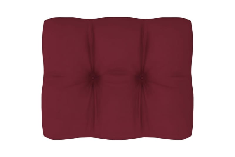 Dyna till pallsoffa vinröd 60x40x10 cm - Soffdynor & bänkdynor utemöbler