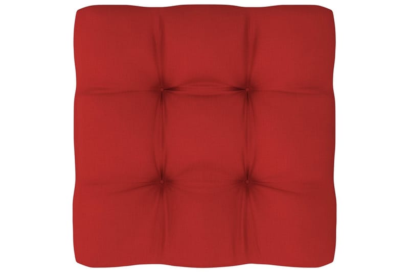 Dyna till pallsoffa röd 50x50x10 cm - Röd - Soffdynor & bänkdynor utemöbler