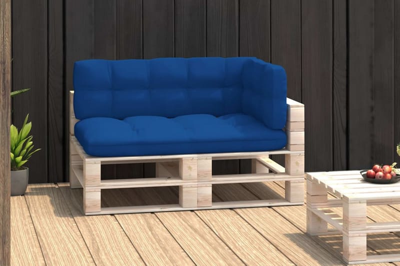 Dynor till pallsoffa 3 st kungsblå - Blå - Utemöbler - Dynor - Soffdynor & bänkdynor utemöbler