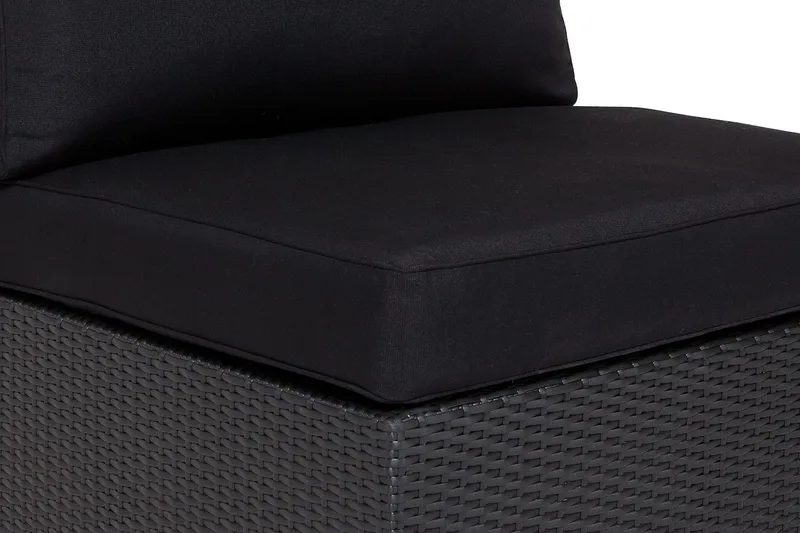 Bahamas Dynfodral till Hörnmodul - Svart - Utemöbler - Dynor - Dynöverdrag & utomhusklädslar