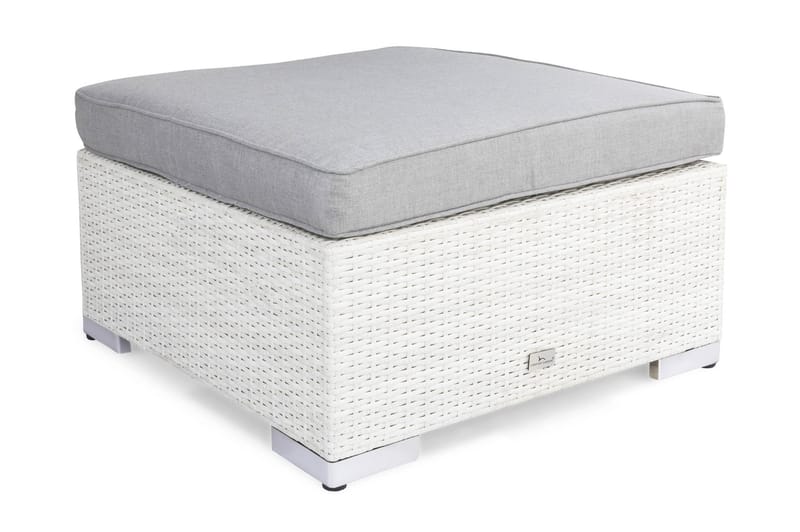 Bahamas Dynfodral till Ottoman/Bord, Ljusgrå