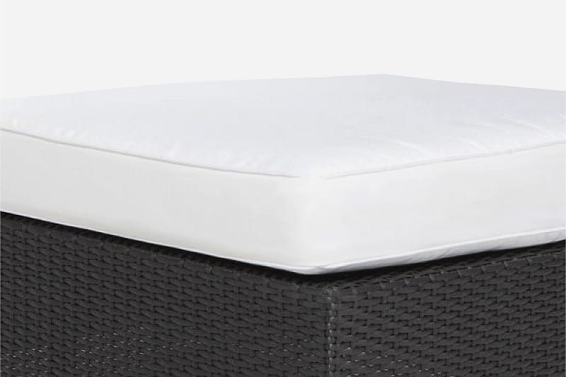 Bahamas Dynfodral till Ottoman/Bord - Vit - Utemöbler - Dynor - Dynöverdrag & utomhusklädslar