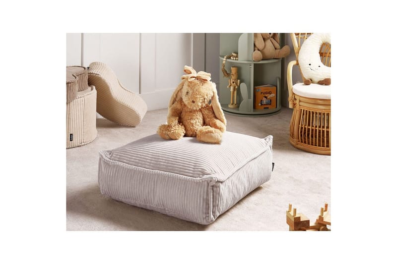Golvkudde Allozai Beige - Beige - Möbler - Vardagsrum - Stolar & sittmöbler - Sittpuff