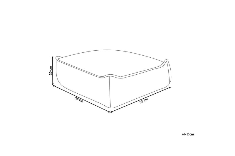 Golvkudde Allozai Beige - Beige - Möbler - Vardagsrum - Stolar & sittmöbler - Sittpuff