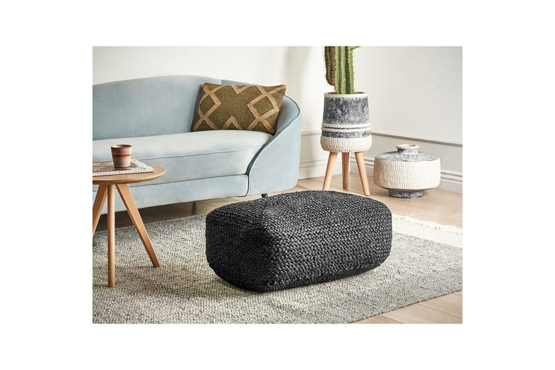 Golvkudde Isarda Svart - Svart - Möbler - Vardagsrum - Stolar & sittmöbler - Sittpuff