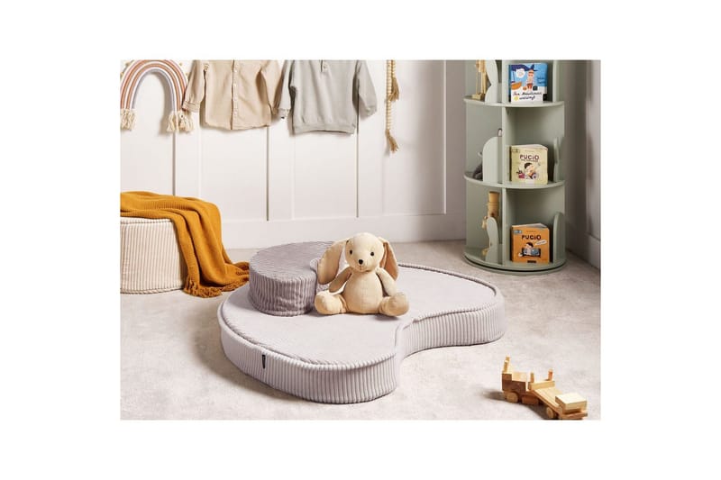 Golvkudde Nili Beige/brun - Beige/brun - Möbler - Vardagsrum - Stolar & sittmöbler - Sittpuff