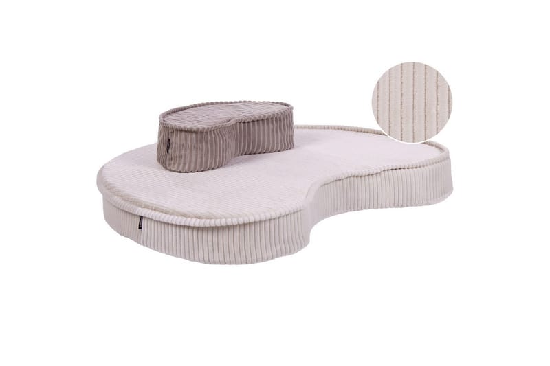 Golvkudde Nili Beige/brun - Beige/brun - Utemöbler - Dynor - Ryggdynor & sittdynor utemöbler