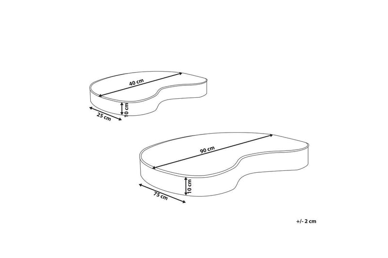 Golvkudde Nili Beige/brun - Beige/brun - Möbler - Vardagsrum - Stolar & sittmöbler - Sittpuff