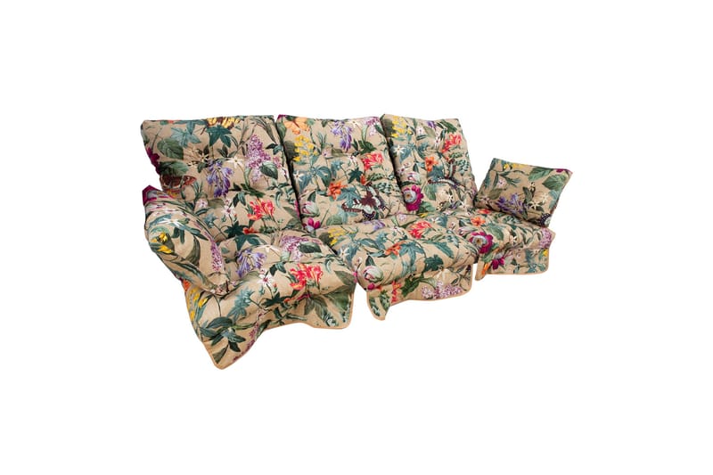 Amazonia Kuddar till Hammock 108x56x10 cm/3st Beige Blommig