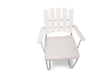 Hema Sittdyna 45x43 cm - Vit - Utemöbler - Dynor - Ryggdynor & sittdynor utemöbler