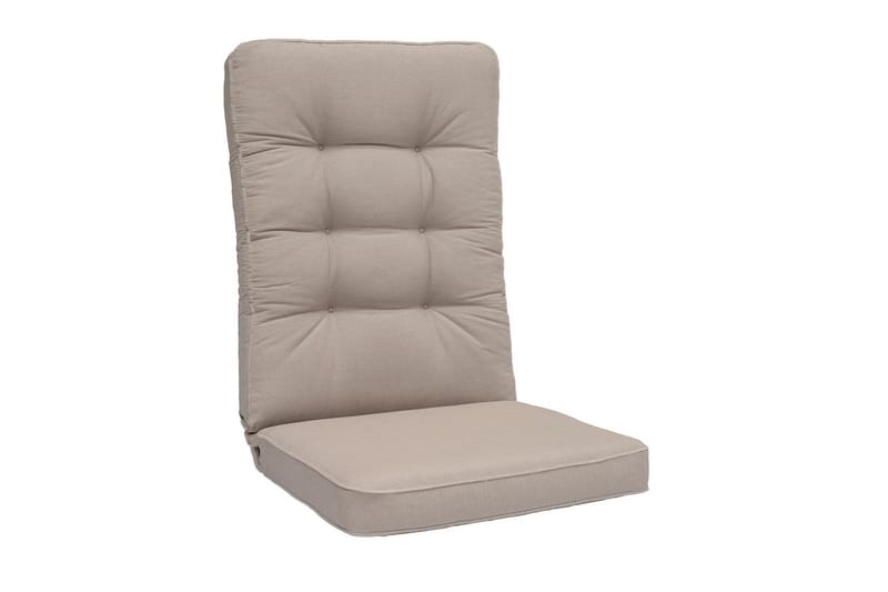 Dyna Hillerstorp Texas Hög Beige - Beige med vita kanter - Utemöbler - Dynor - Ryggdynor & sittdynor utemöbler