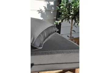 Royal Isolde Ryggdyna 65x45 cm Vattenavvisande Svart - Fritab - Utemöbler - Dynor - Övriga dynor