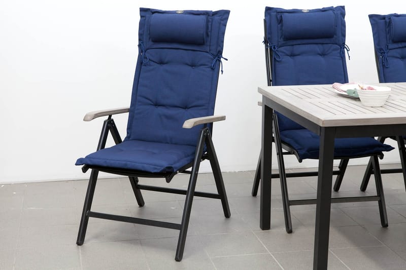 Positionsdyna Canyon med nackkudde Fritab blue - Utemöbler - Dynor - Positionsdynor