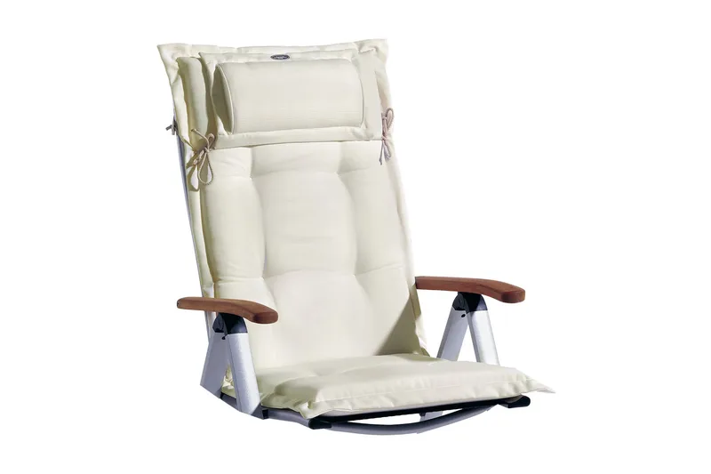 Positionsdyna Canyon med nackkudde Fritab Offwhite - Utemöbler - Dynor - Positionsdynor