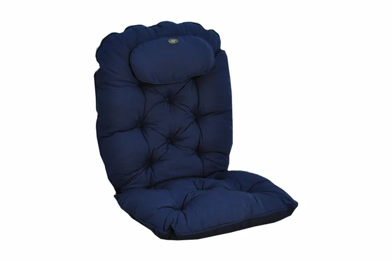 Positionsdyna Fritab Snurr & gung Lyx nackkudde Blue texture - Utemöbler - Dynor - Positionsdynor