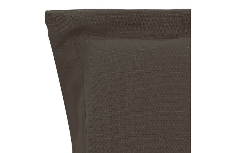 Stolsdynor för trädgården 2 st antracit 100x50x3 cm - Grå - Utemöbler - Dynor - Positionsdynor