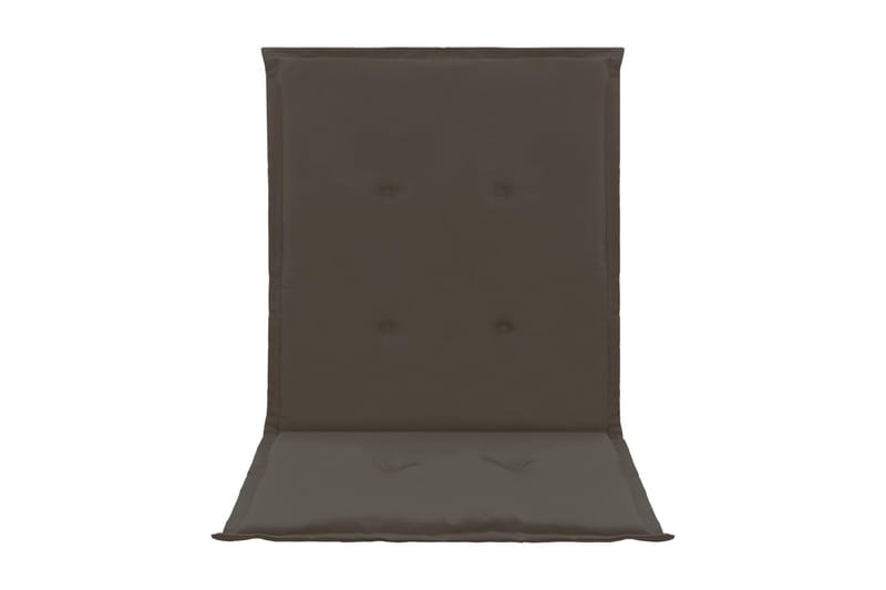 Stolsdynor för trädgården 2 st antracit 100x50x3 cm - Grå - Utemöbler - Dynor - Positionsdynor