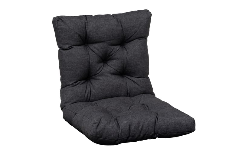 Vikdyna Låg 56x107 cm 1-pack Flock Svart Melange - Positionsdynor