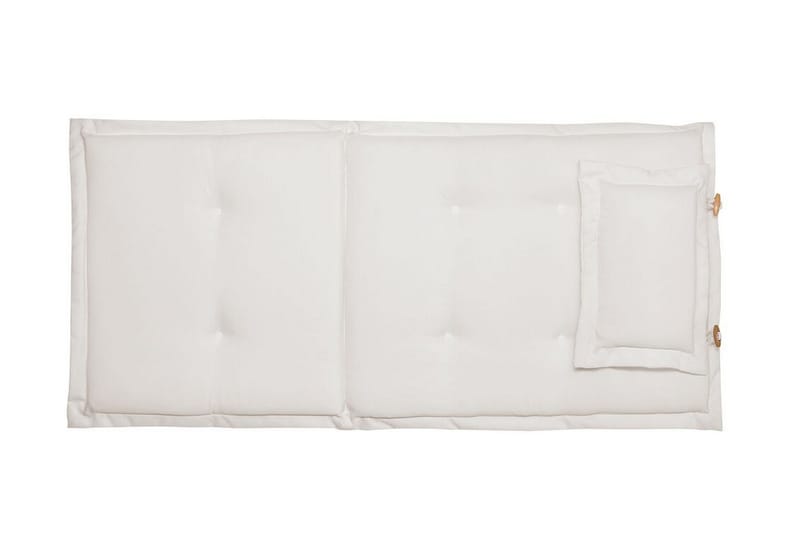 Wilhelmina Dyna till Trädgårdsstol 8-pack - Vit - Utemöbler - Dynor - Positionsdynor