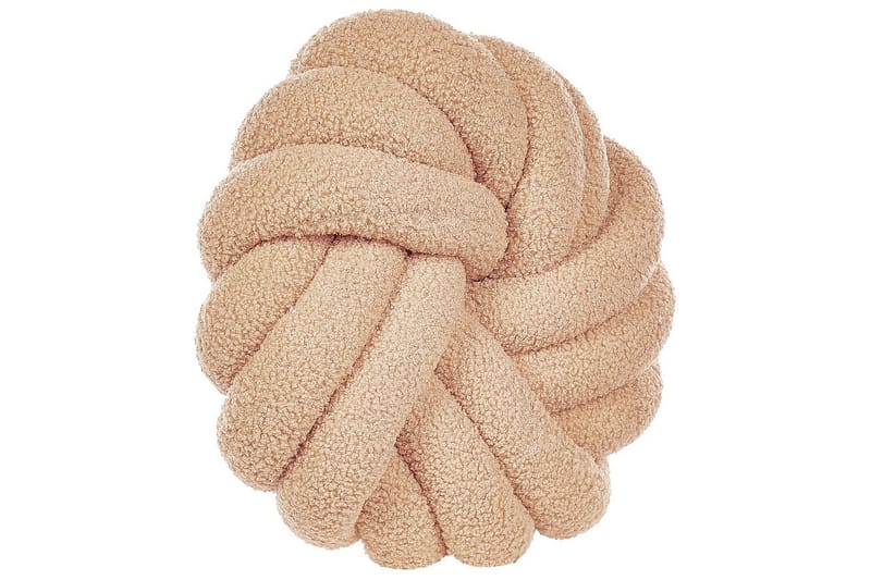 Prydnadskuddar Akola Beige, Bouclé - Beige, Bouclé - Utemöbler - Dynor - Övriga dynor